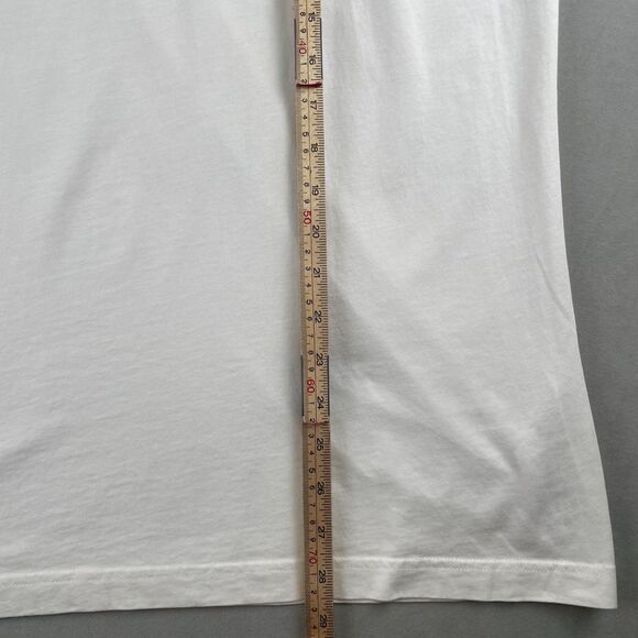 MINI Shirt Wmn XL White Logo Graphic BMW Mini Cooper Car Automotive Tee Crewneck - Picture 6 of 9